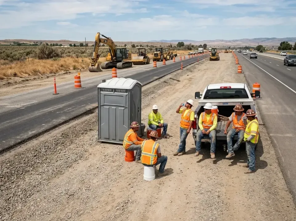 highway-road-construction-crew-007 — frequently asked questions, Porta Potty and Restroom Rentals in Anthony, NM